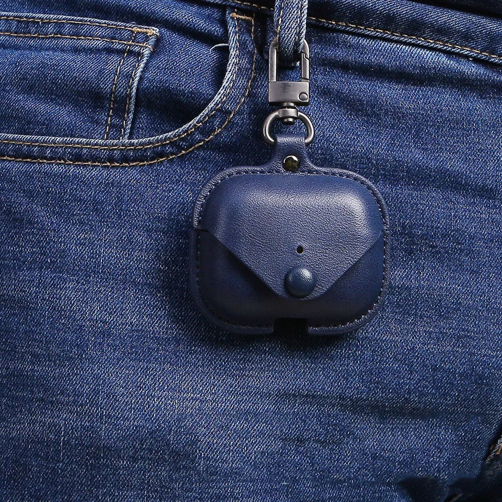 Wholesale Solid Color Faux Leather Headphone Cases